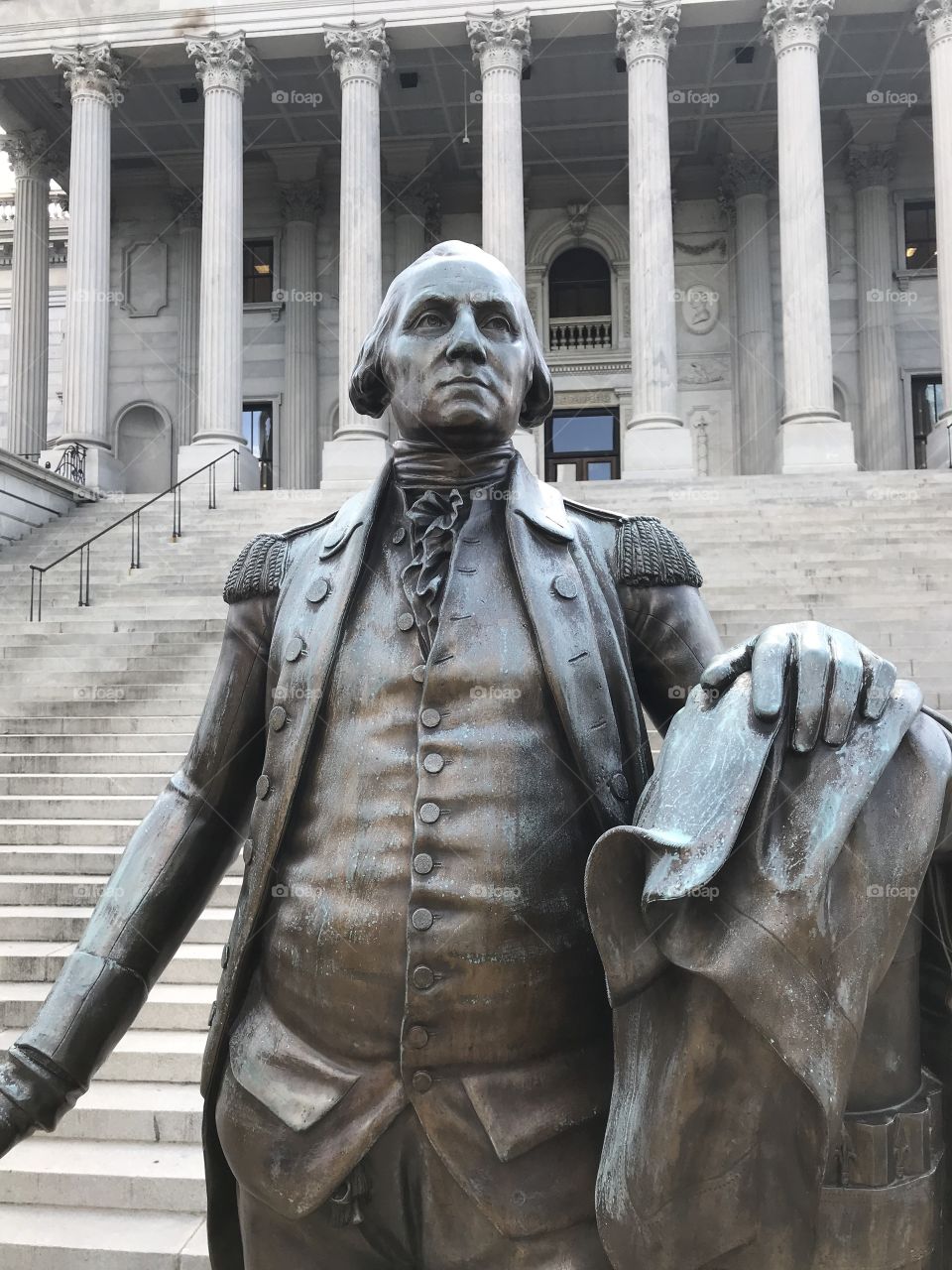 George Washington statue at the SC statehouse