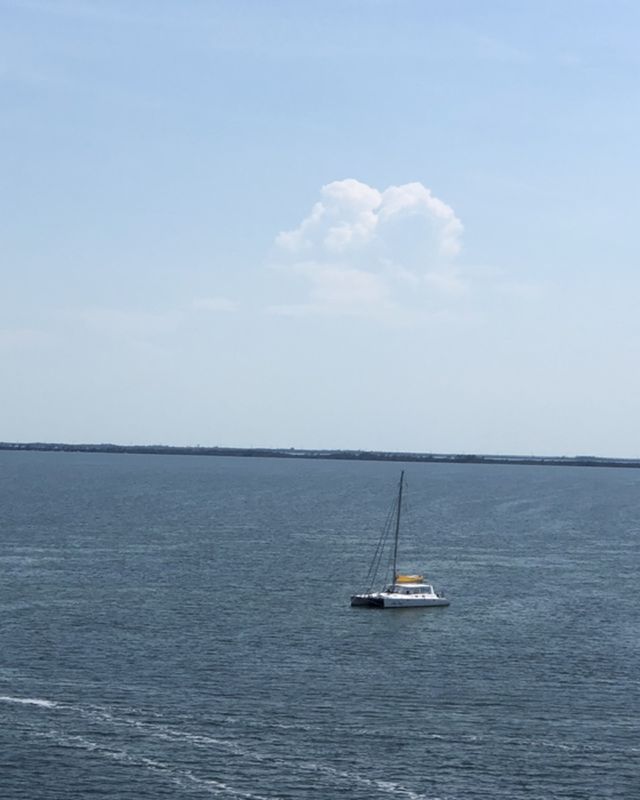 Freedom on the seas, tranquility.