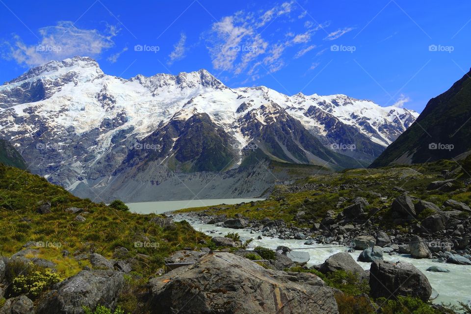 Snow-capped Hill