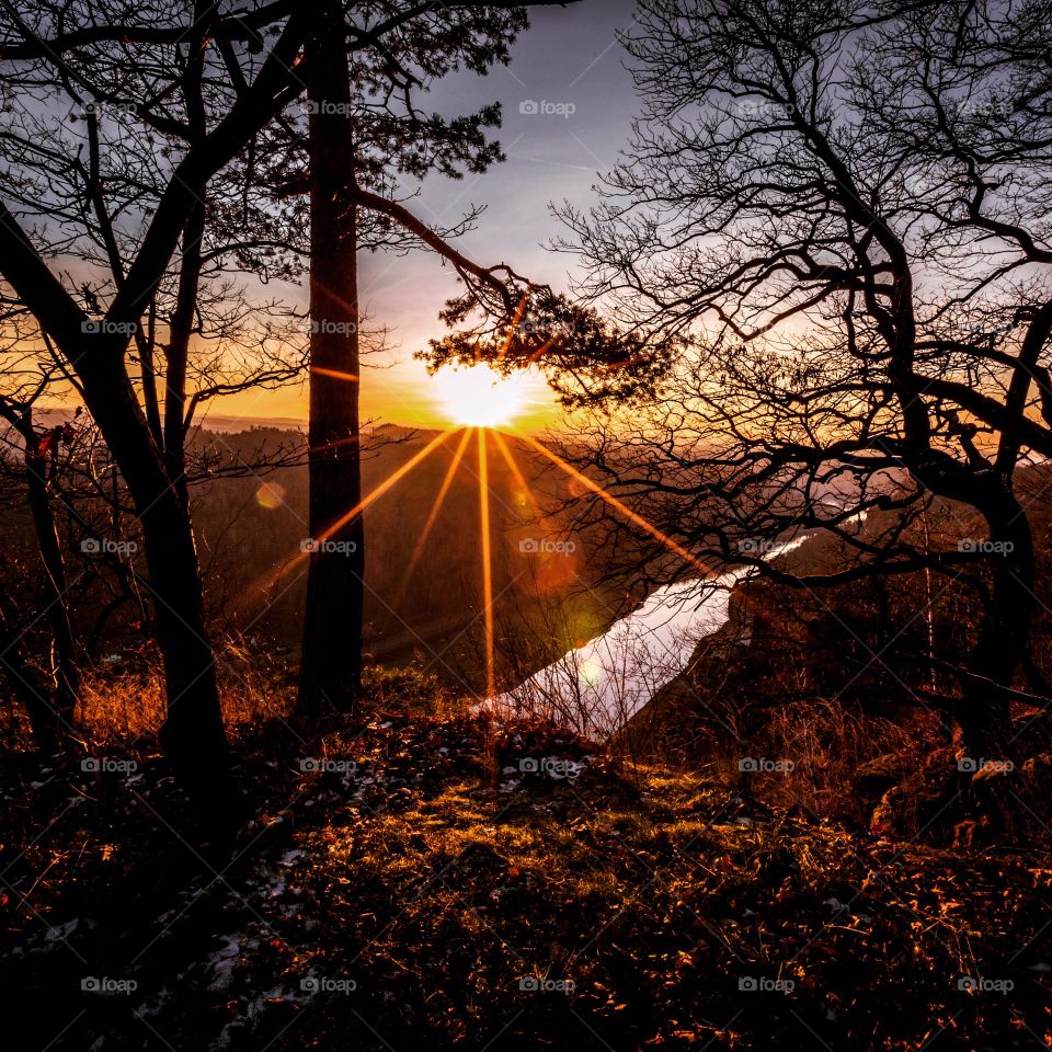 Sunset Sachsen