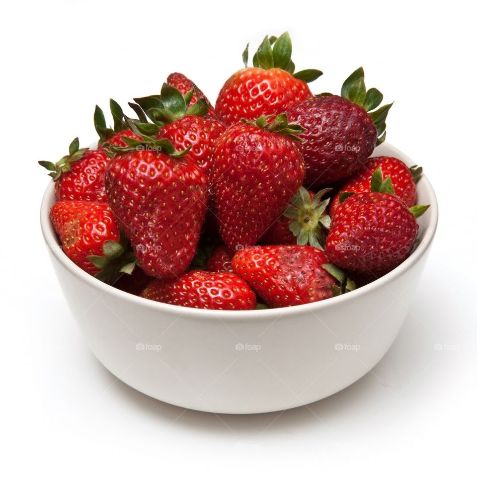 Bowl of strawberries