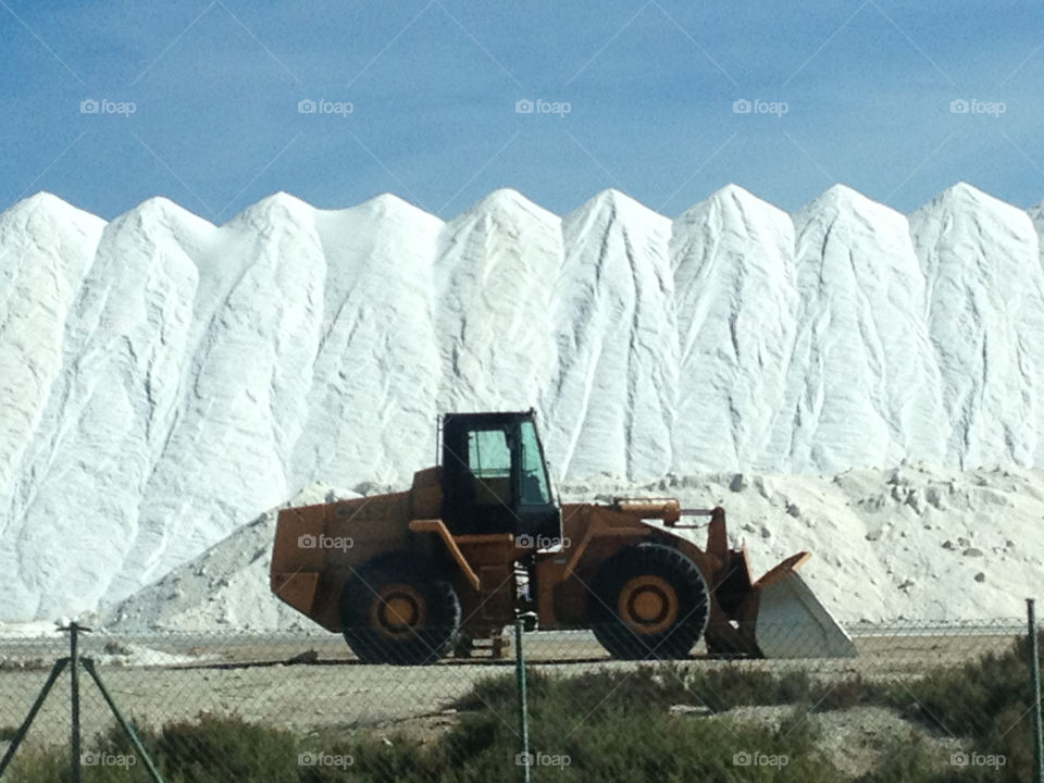 nature white pile work by cabday