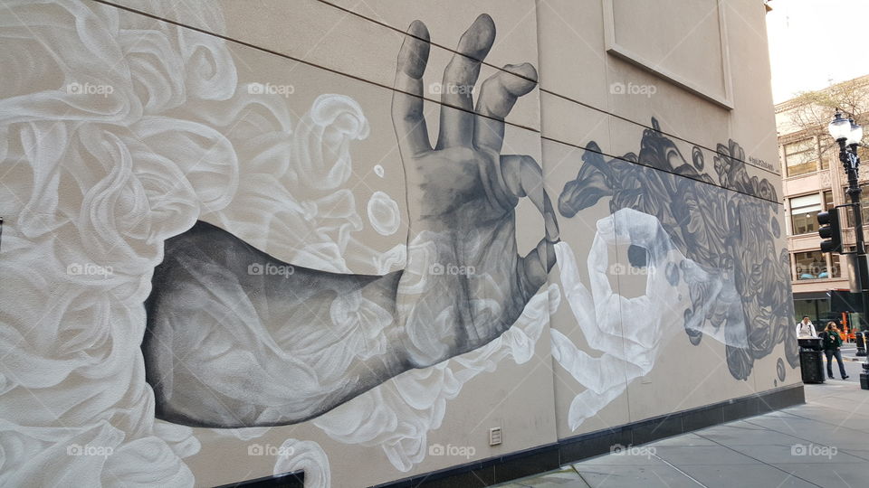 Mural in Downtown Oakland