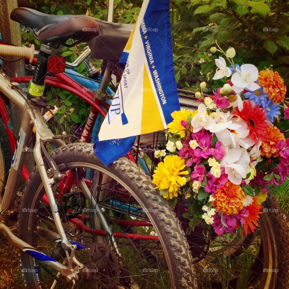 Bikes & Bouquets . Bikes