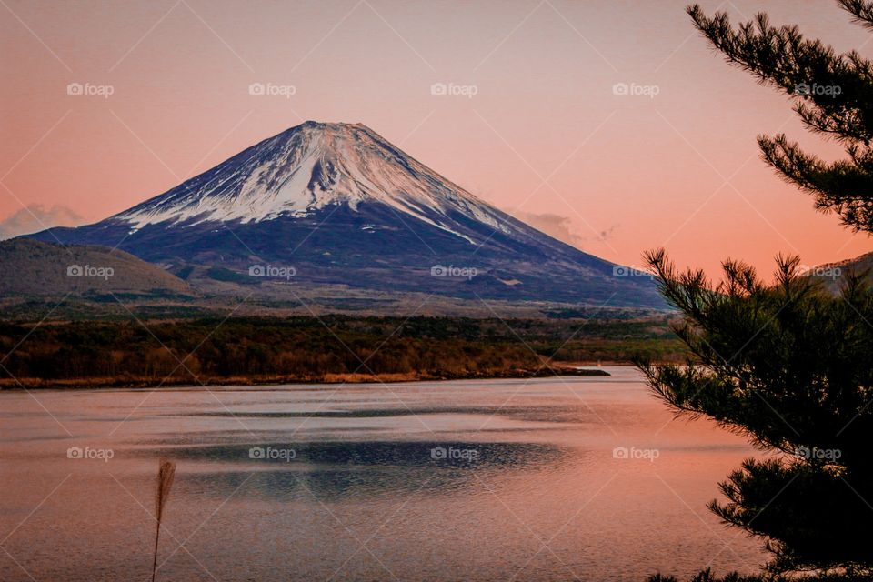 Mount Fuji + Sunset 