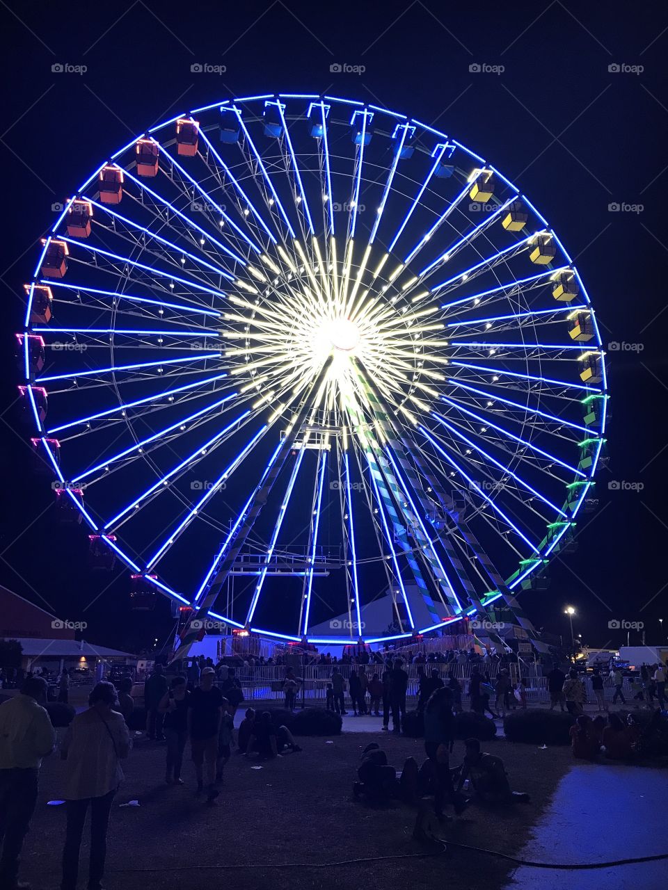 Ferris wheel smiley face 