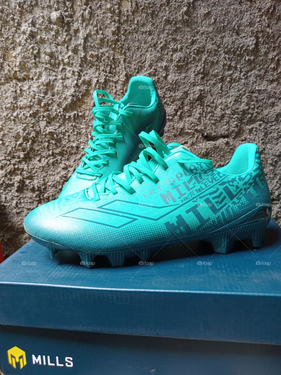 These are my soccer shoes, where are yours?