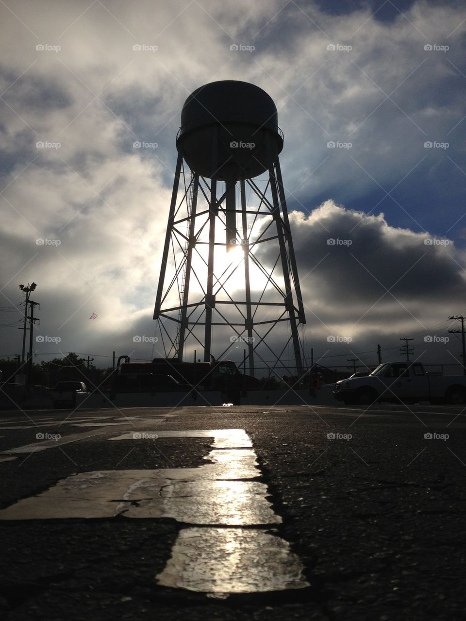 Last day of the water tower eclipse!!
