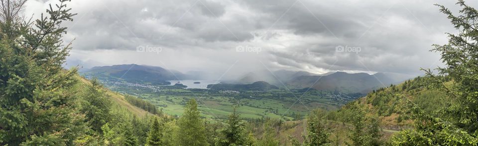A view at the Lake District 