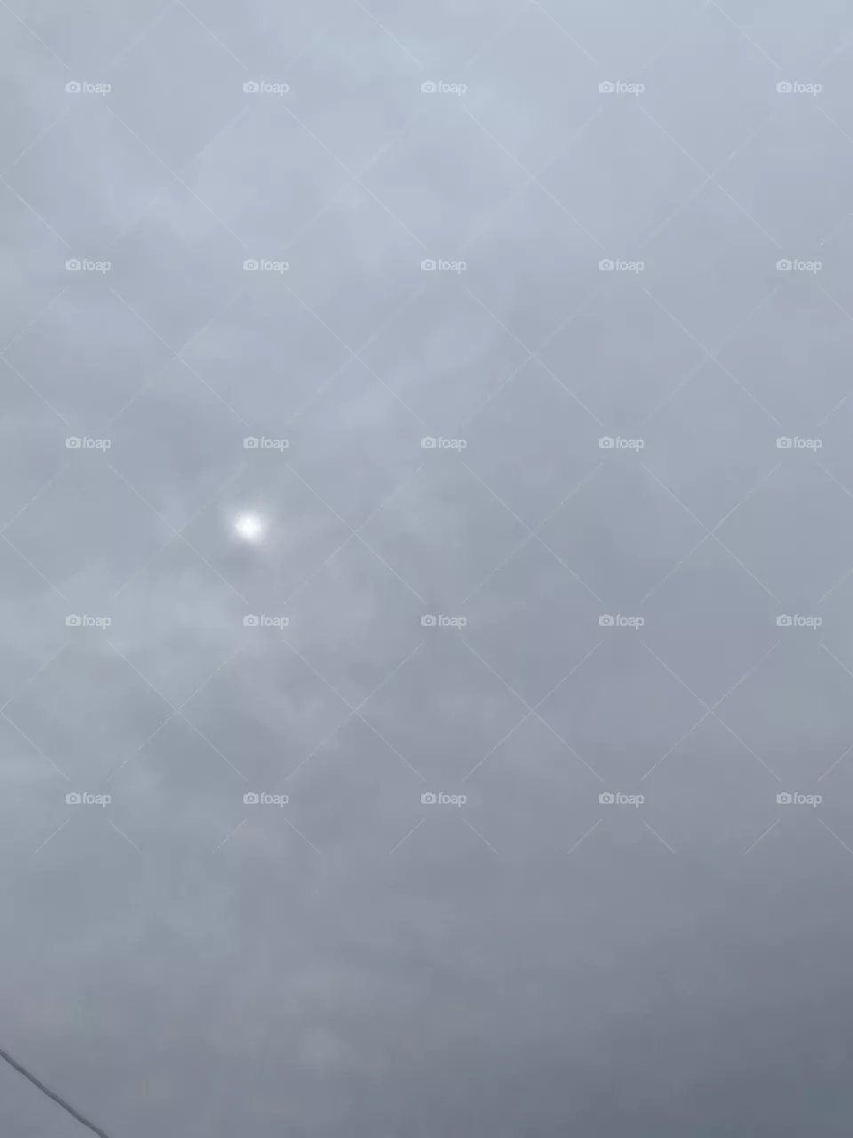 Gray sky 
