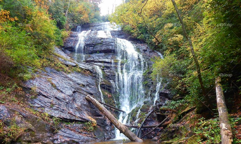 King creek falls in South Carolina