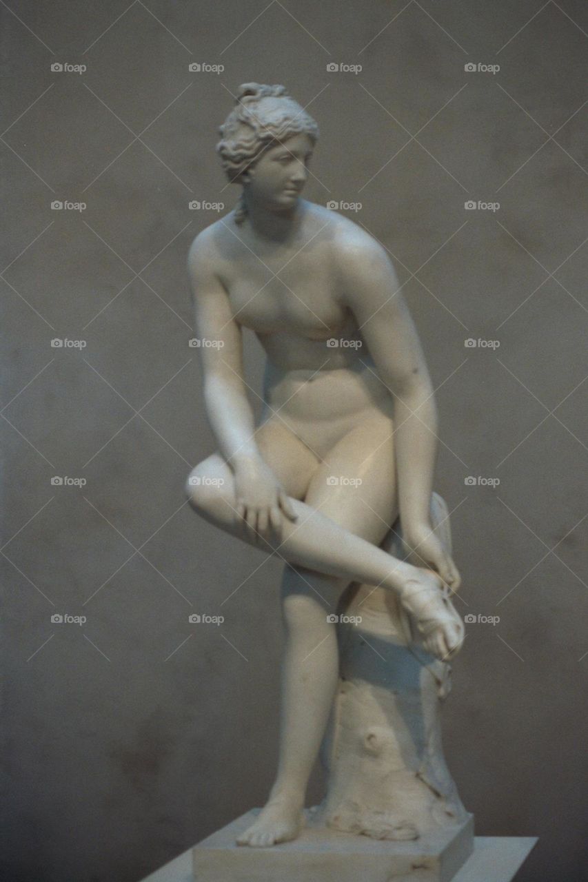 Venus puts on her slipper for cold weather