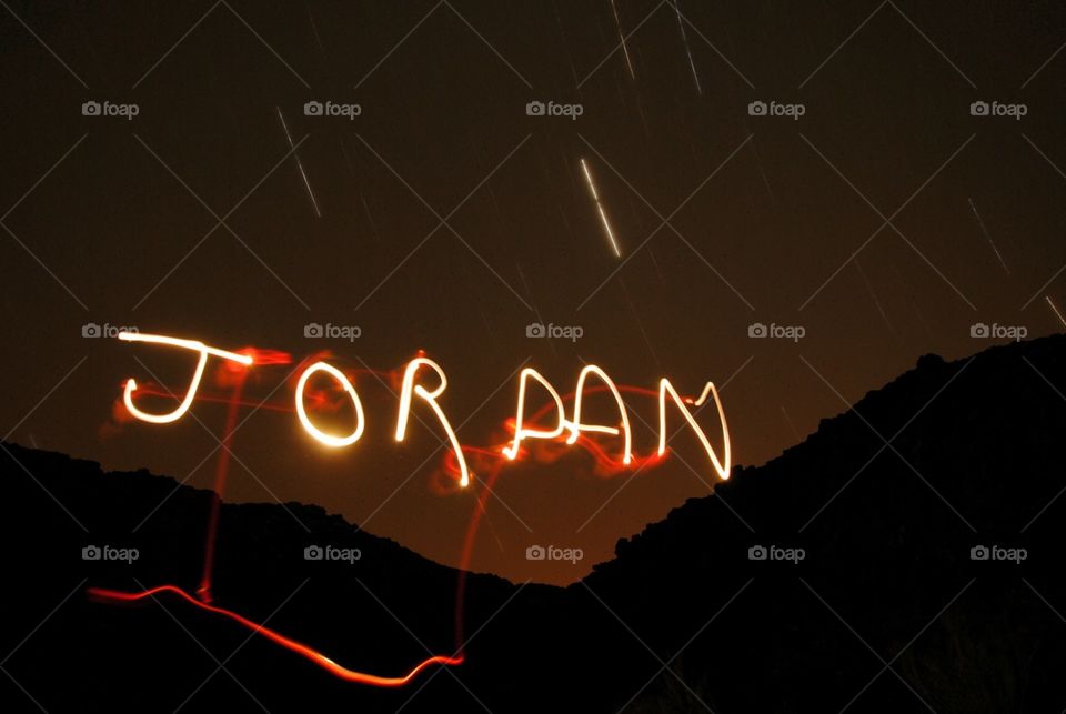Jordan at night