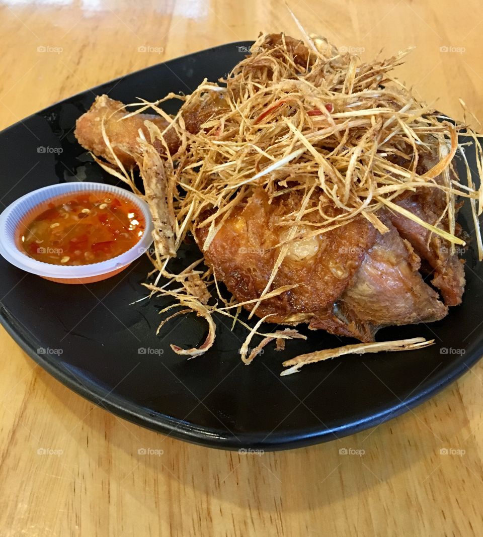 Deep Fried Lemongrass Chicken