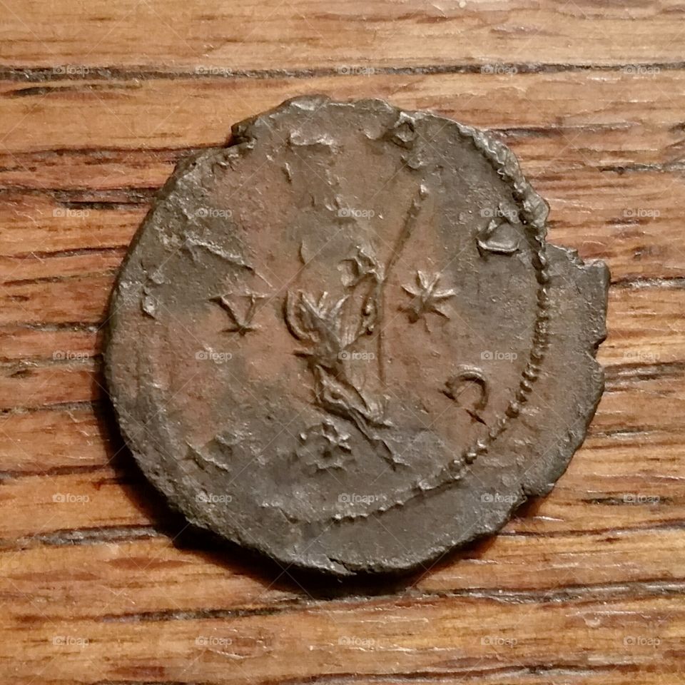 Roman coin - back