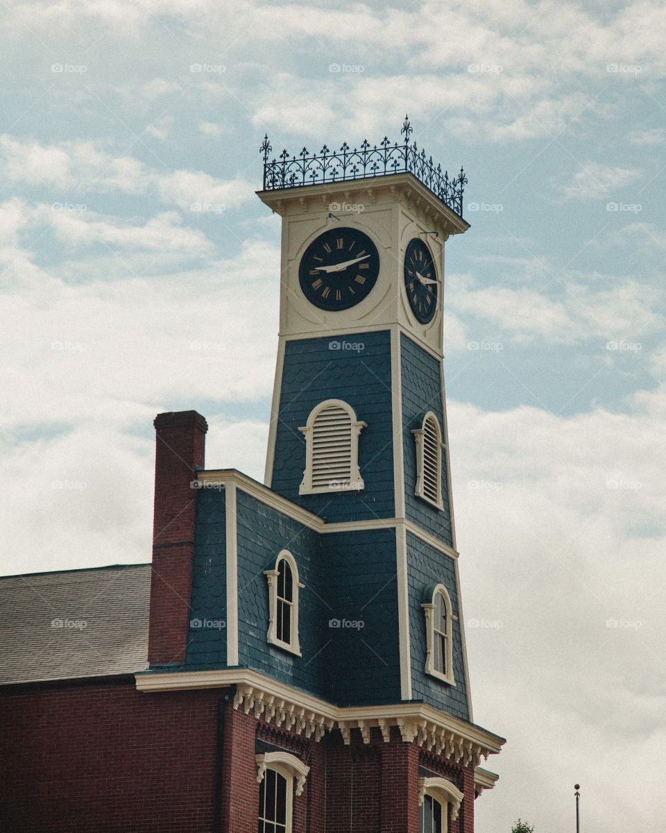 Architecture, No Person, Building, Clock, Tower