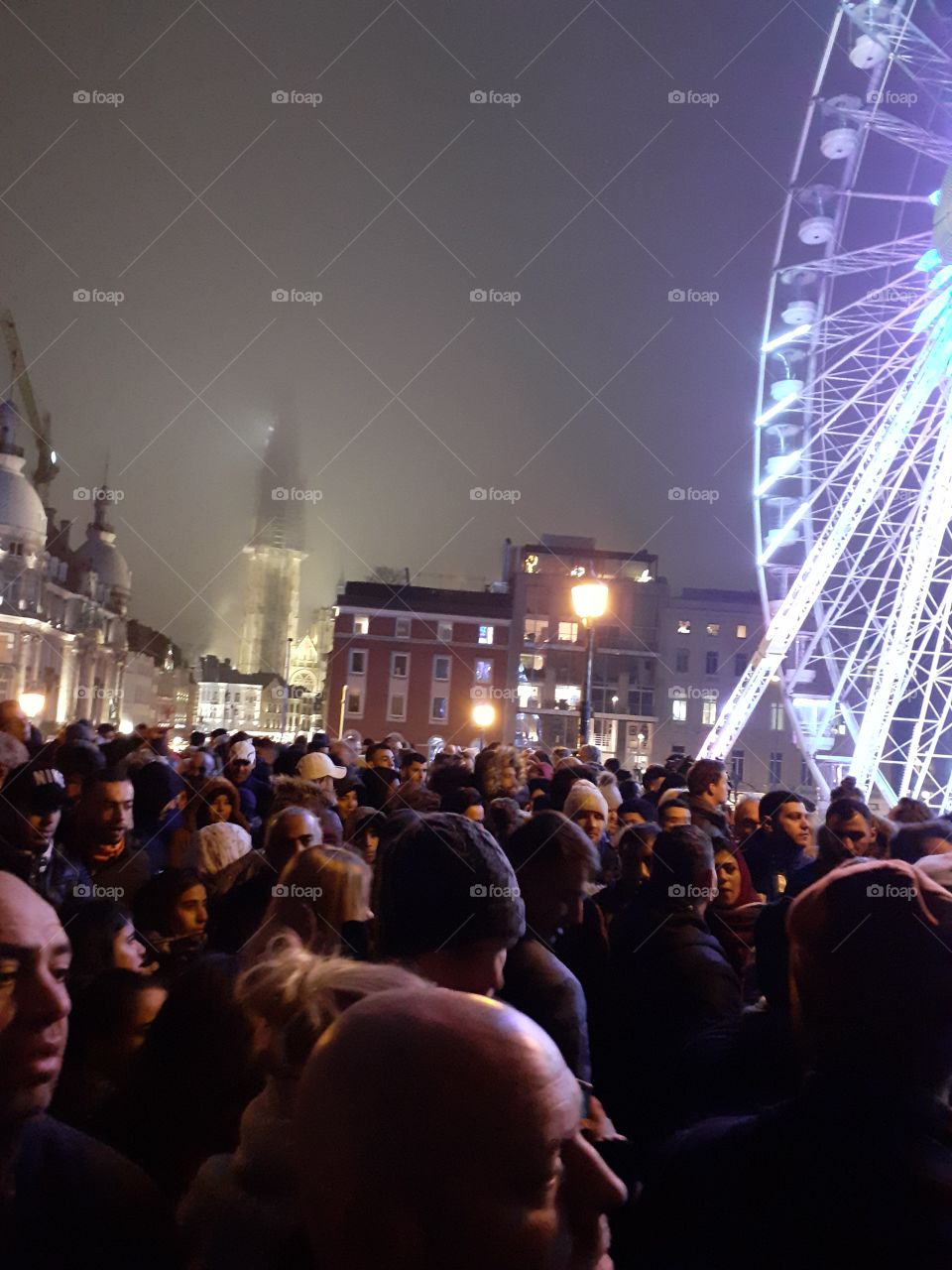 big Wheel new year Antwerp