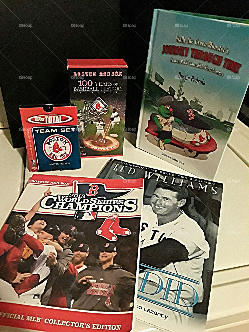 An Array of The Boston Red Sox Collectors Items...