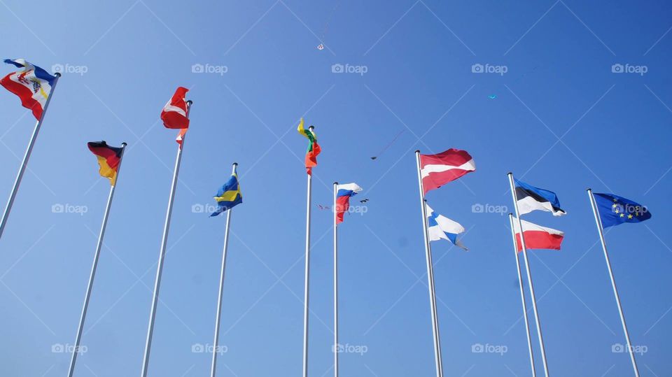 Nations. Taken upwards towards the sky