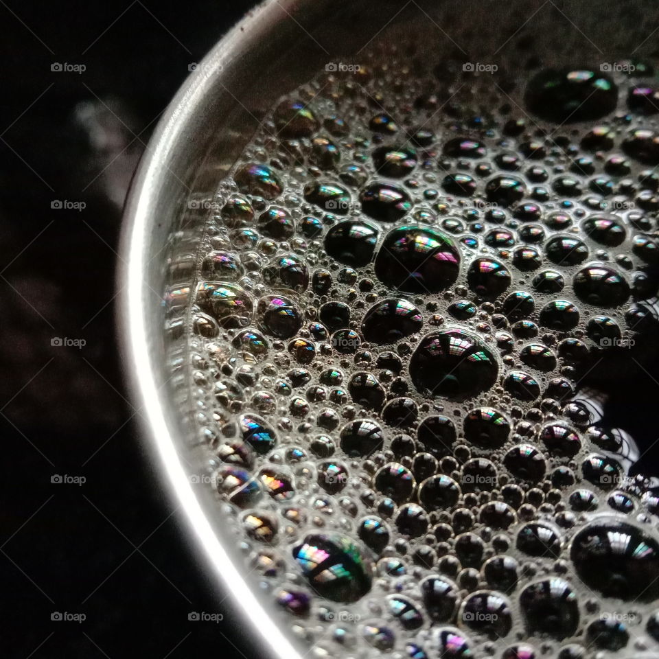 bubble view at tea time