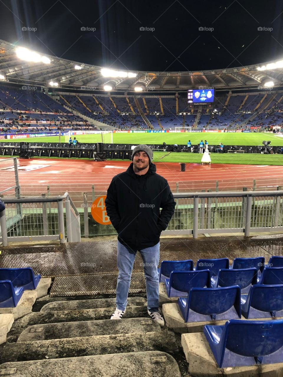 Estádio olímpico de Roma - Champions League 