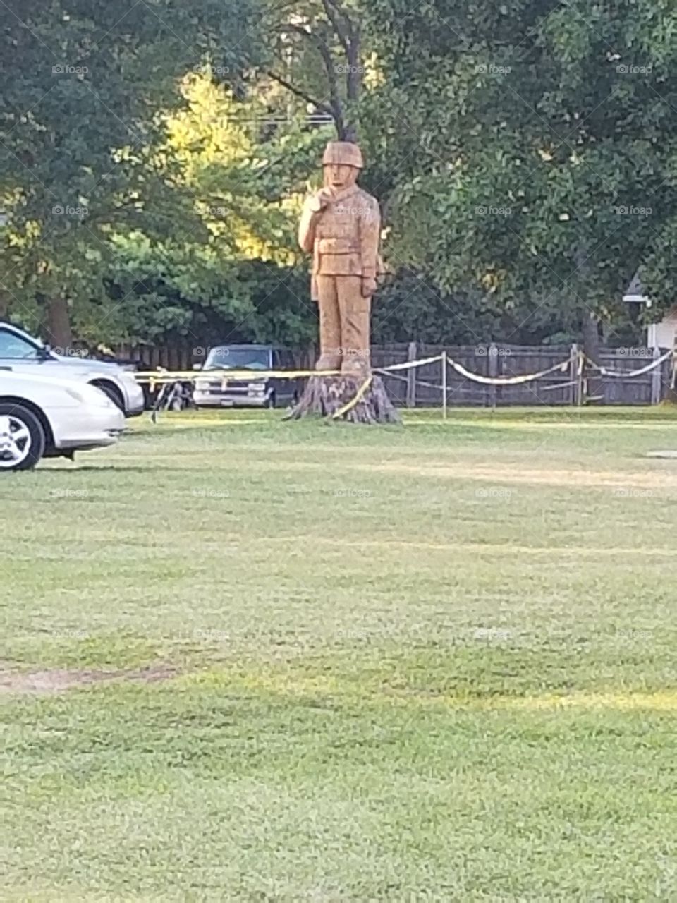 carved soldier