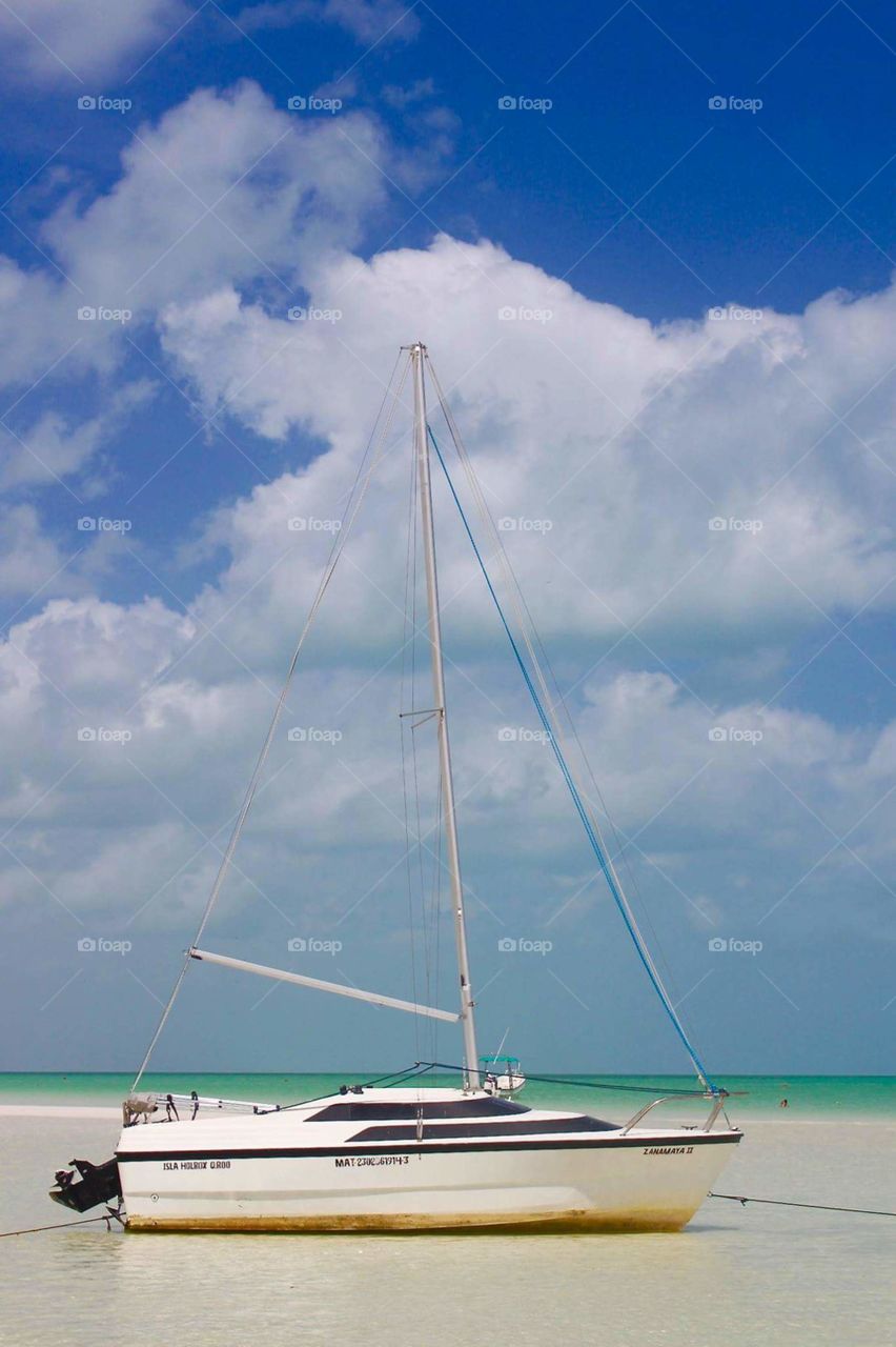 Peace boat. Tranquil.