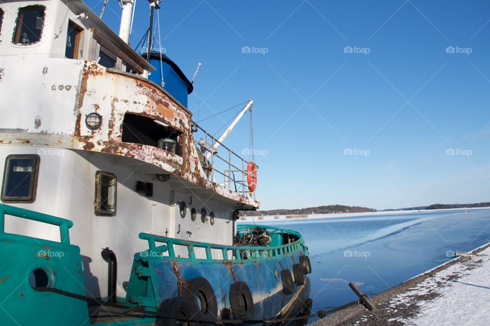 the tugboat Igor Pernå, Norrtälje , Sweden 