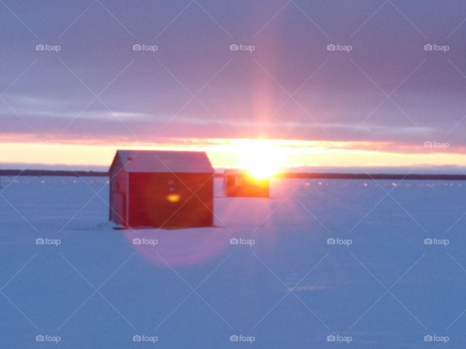 Sunrise - Lake of the Woods Minnesota