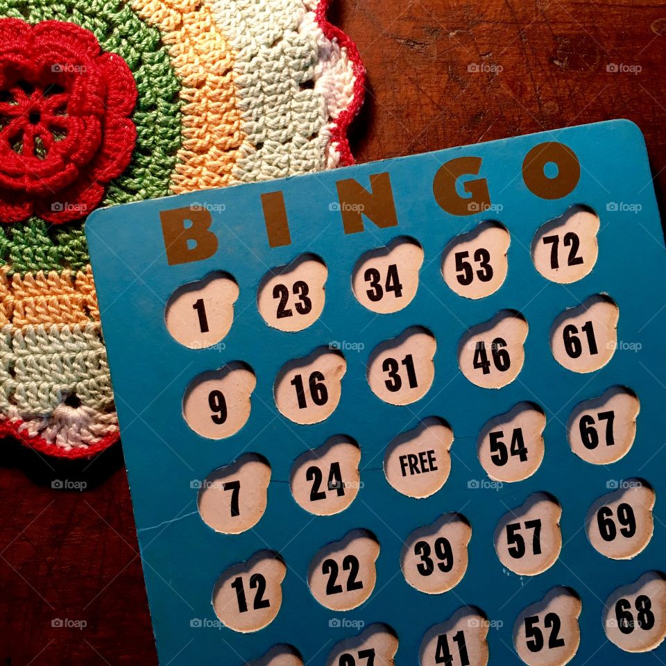 Retro Bingo card