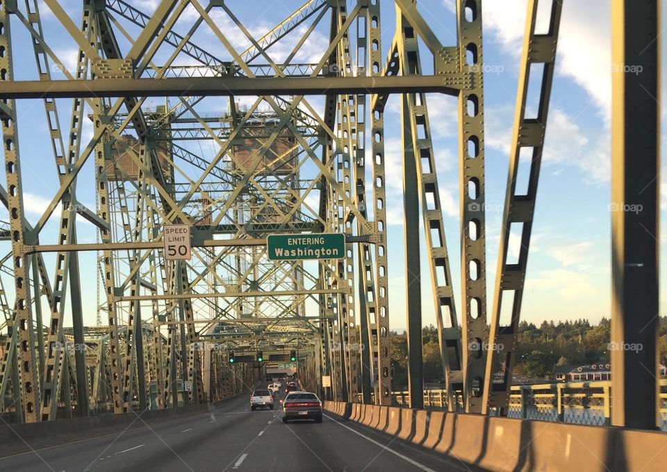 Entering Washington State