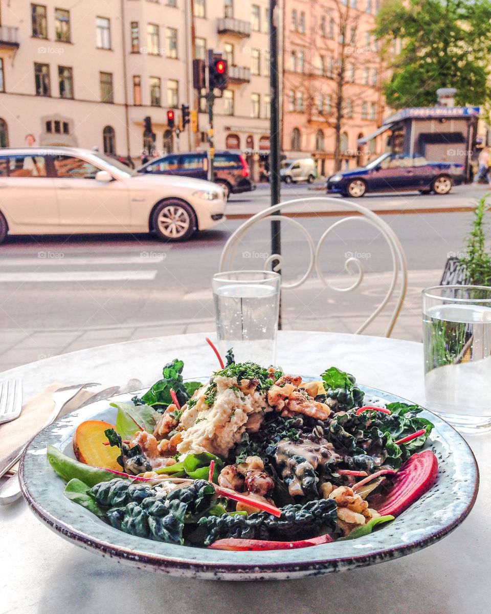 vegan salad stockholm