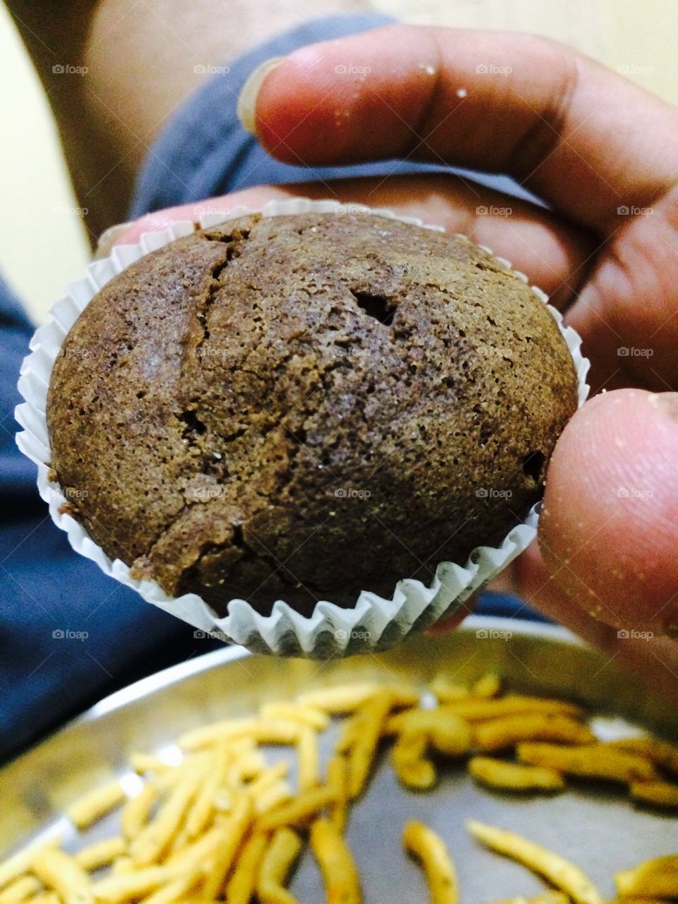 cake  muffin its looking delicious 