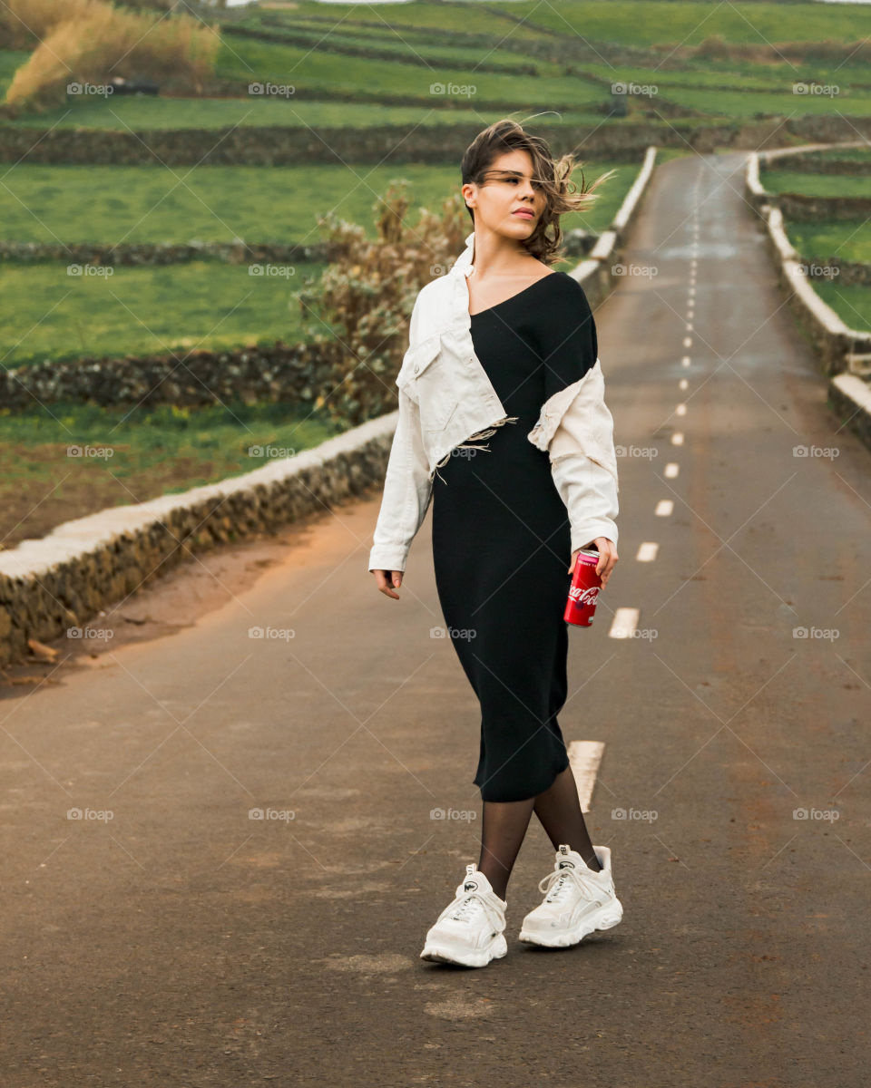 Exploring the island with everyone's favorite drink.