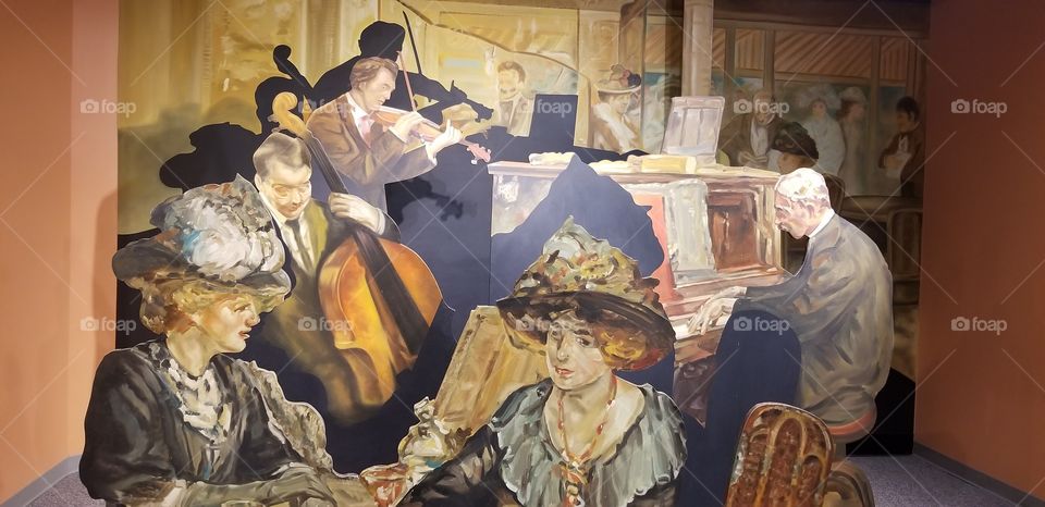 Cafe L' Avenue Paris by Richard Emil Miller