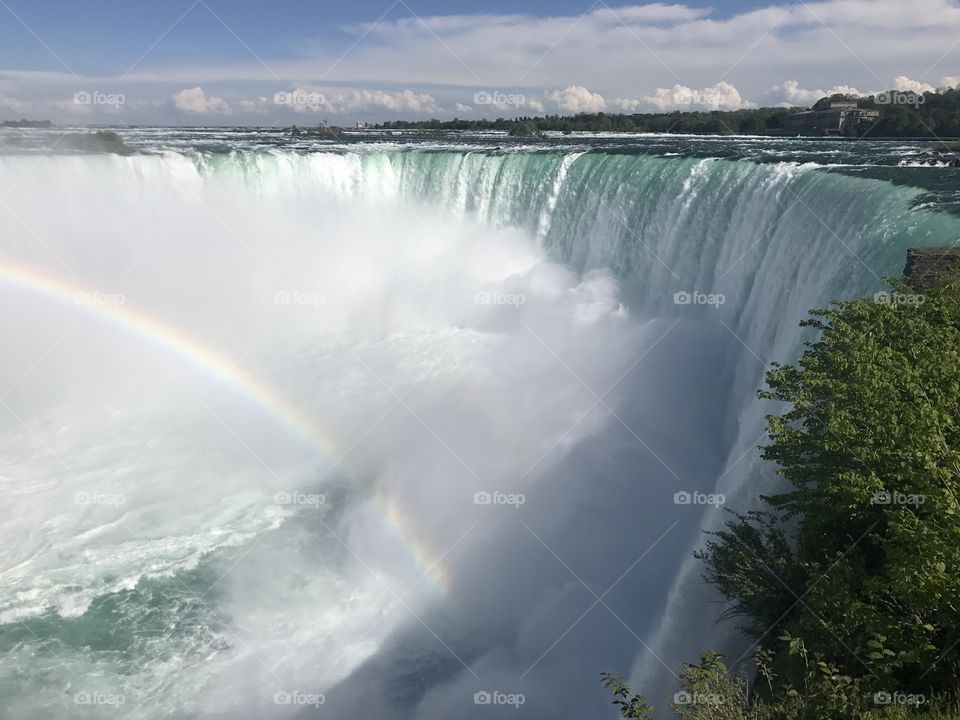 Beautiful Niagara Falls from Canada