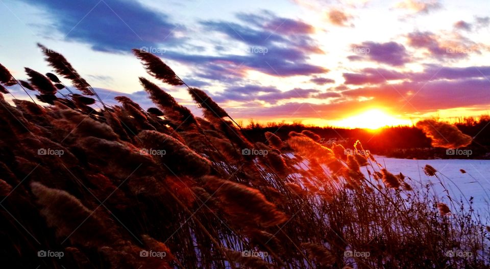 sunset Nebraska