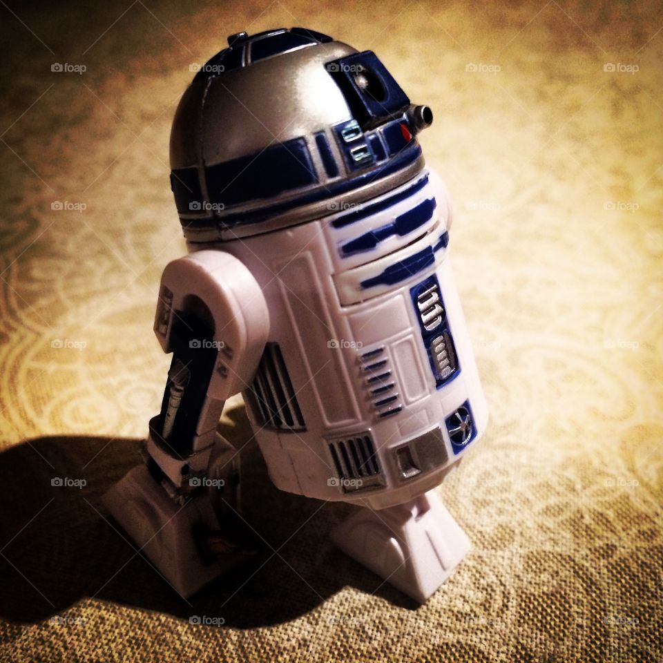 Vintage R2D2 toy. A original and vintage 80's toy.