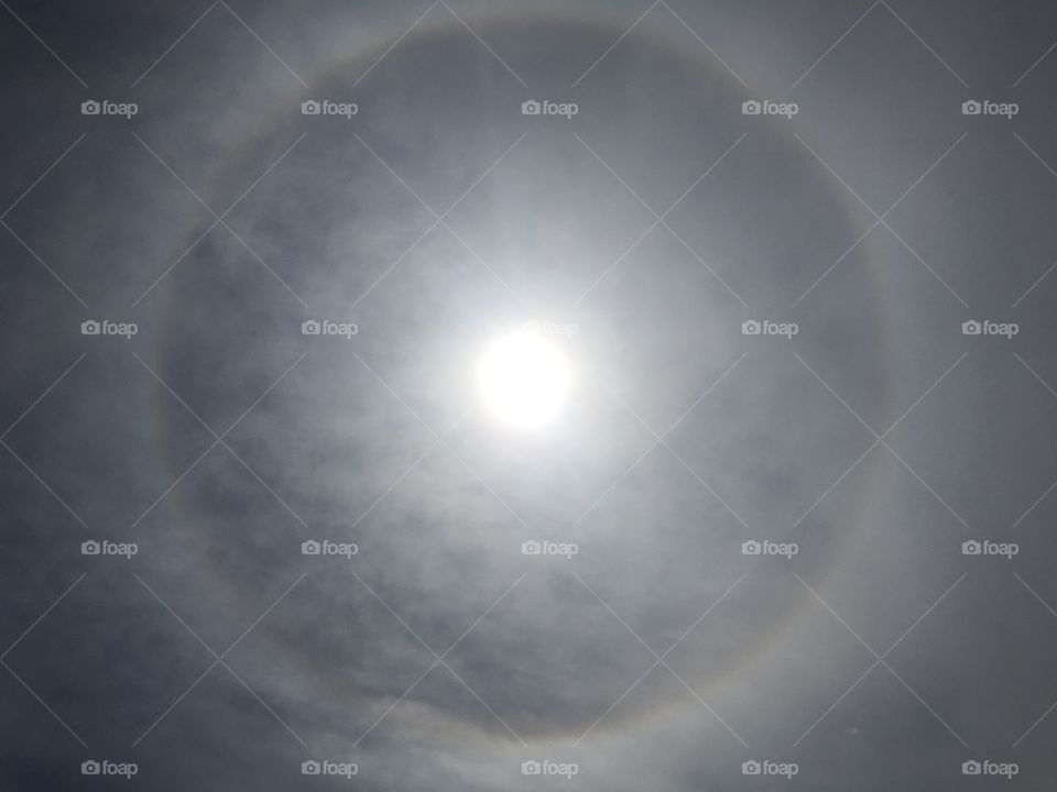 A beautiful Halo showing - Sweden 2/8/2018