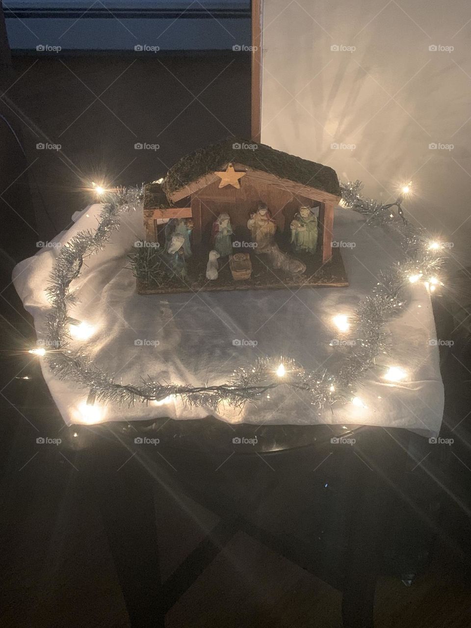 Christmas manger 