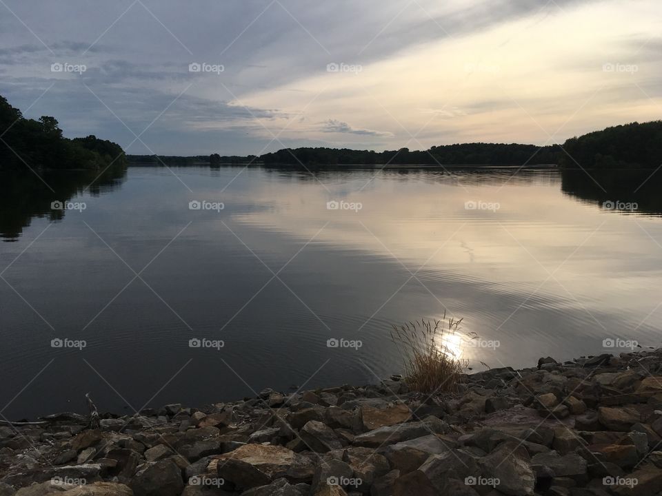 Lake Sunset 