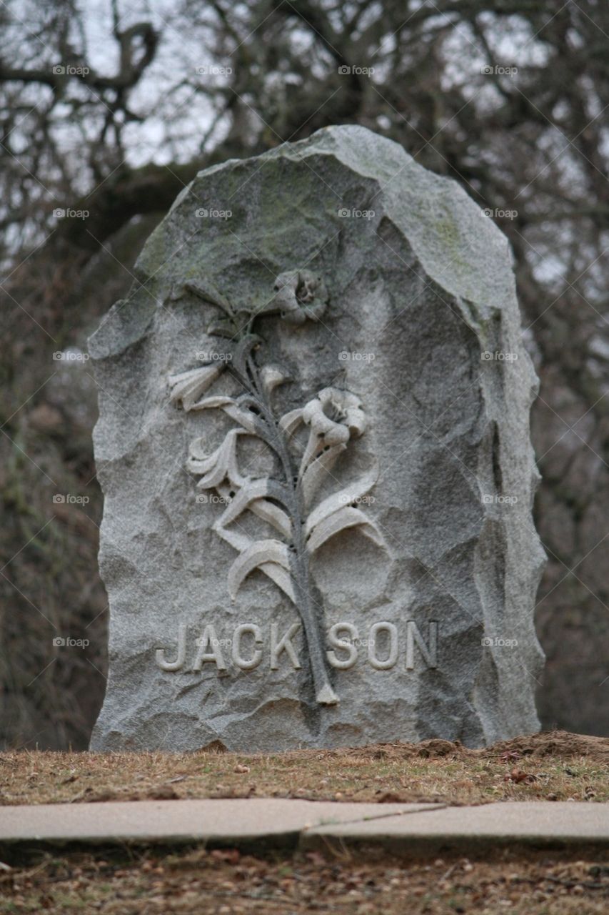 Interesting Old Headstone