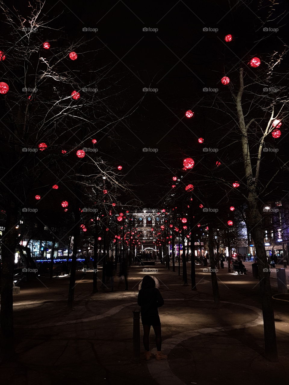 Christmas in gothenburg city sweden