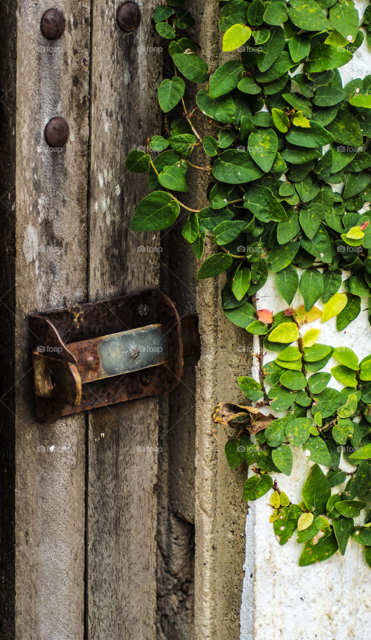 Rusty door