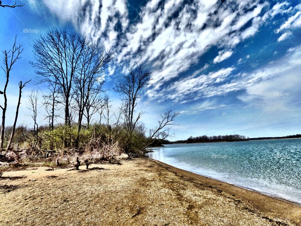 Beautiful spring day in Indiana 