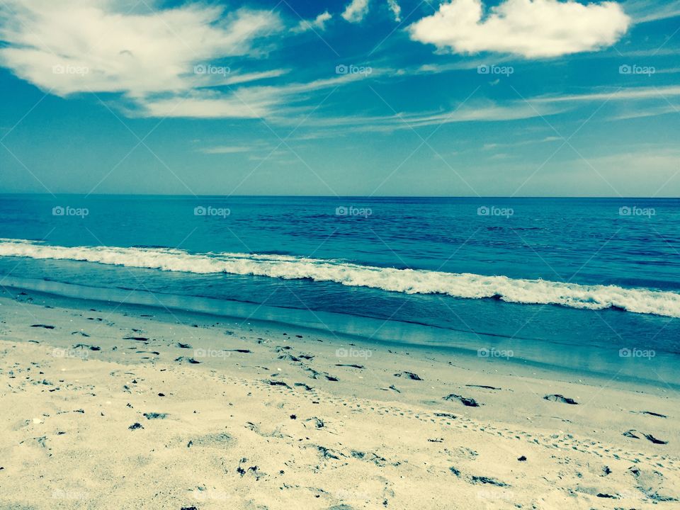 Step into the blue...