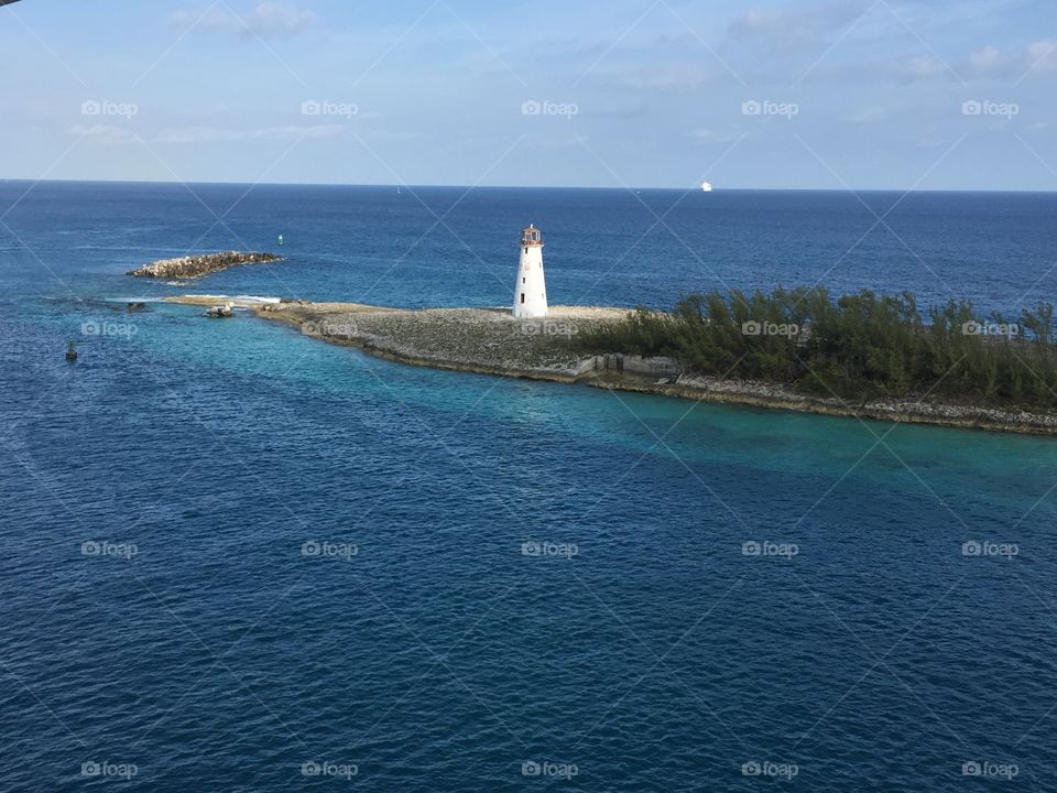 Carribean lighthouse