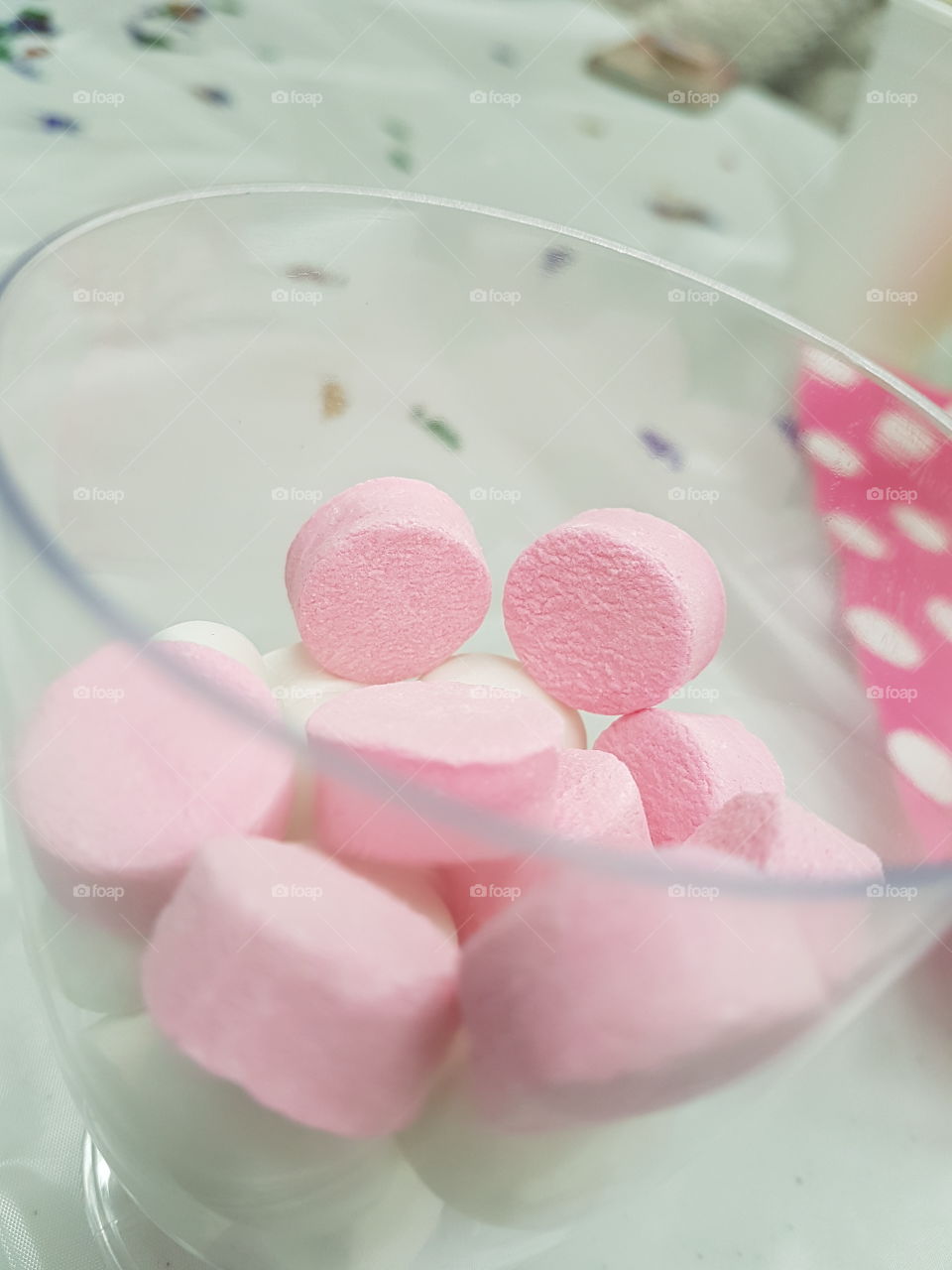 Pink and white mints 💕