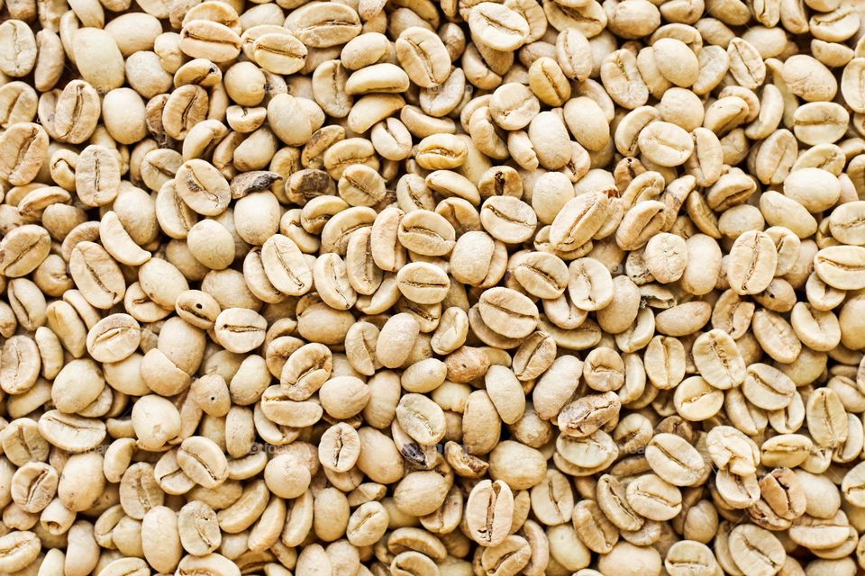 white coffee beans