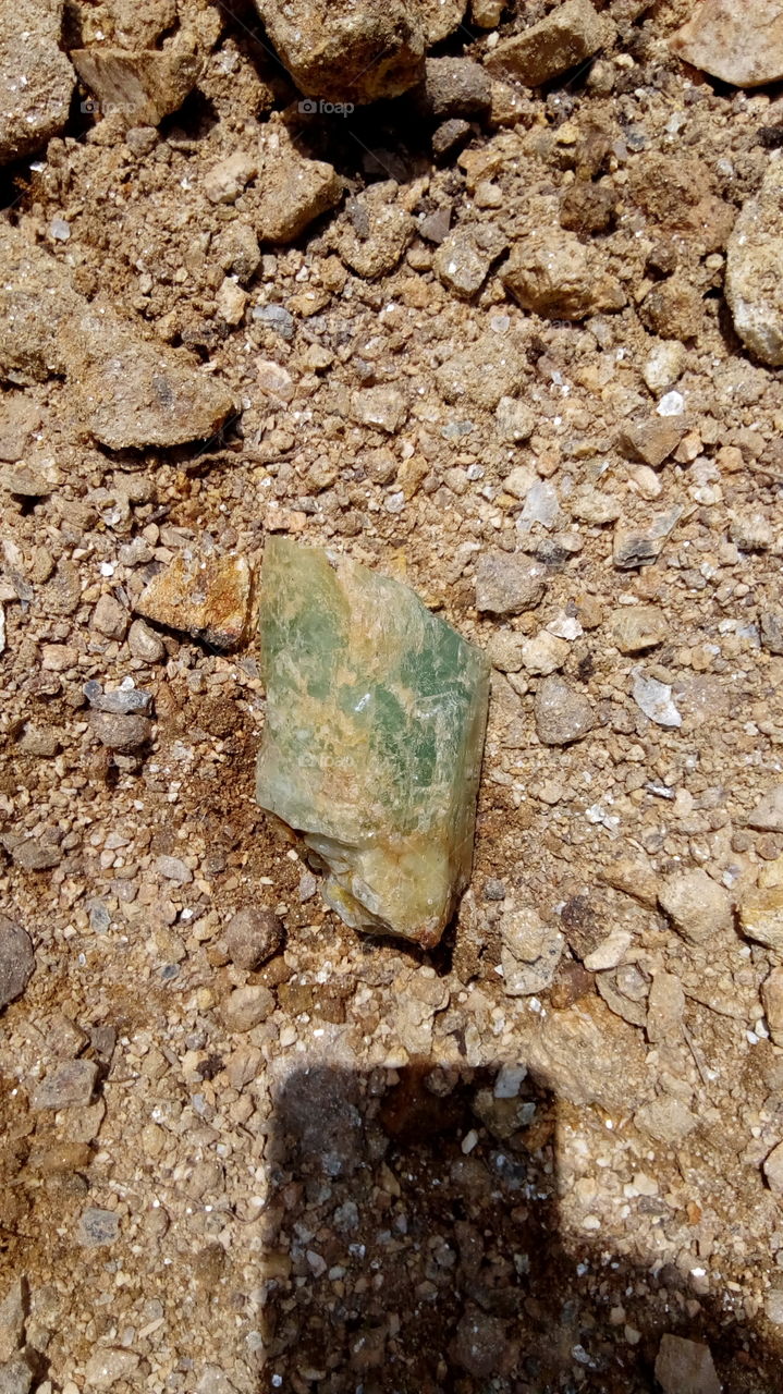 beryl on the ground
